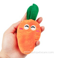 Vegetable series plush carrot dog toy with sound